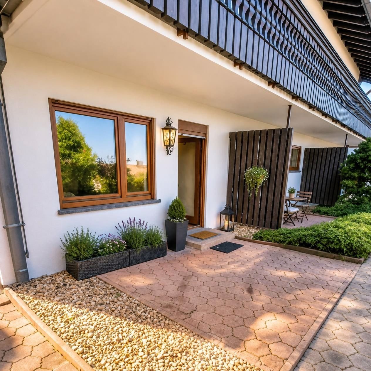 Apartment mit Vorgarten Apartment mit Vorgarten